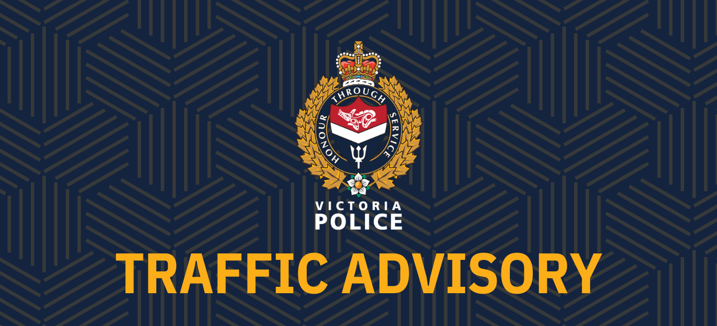 VicPD Traffic Advisory